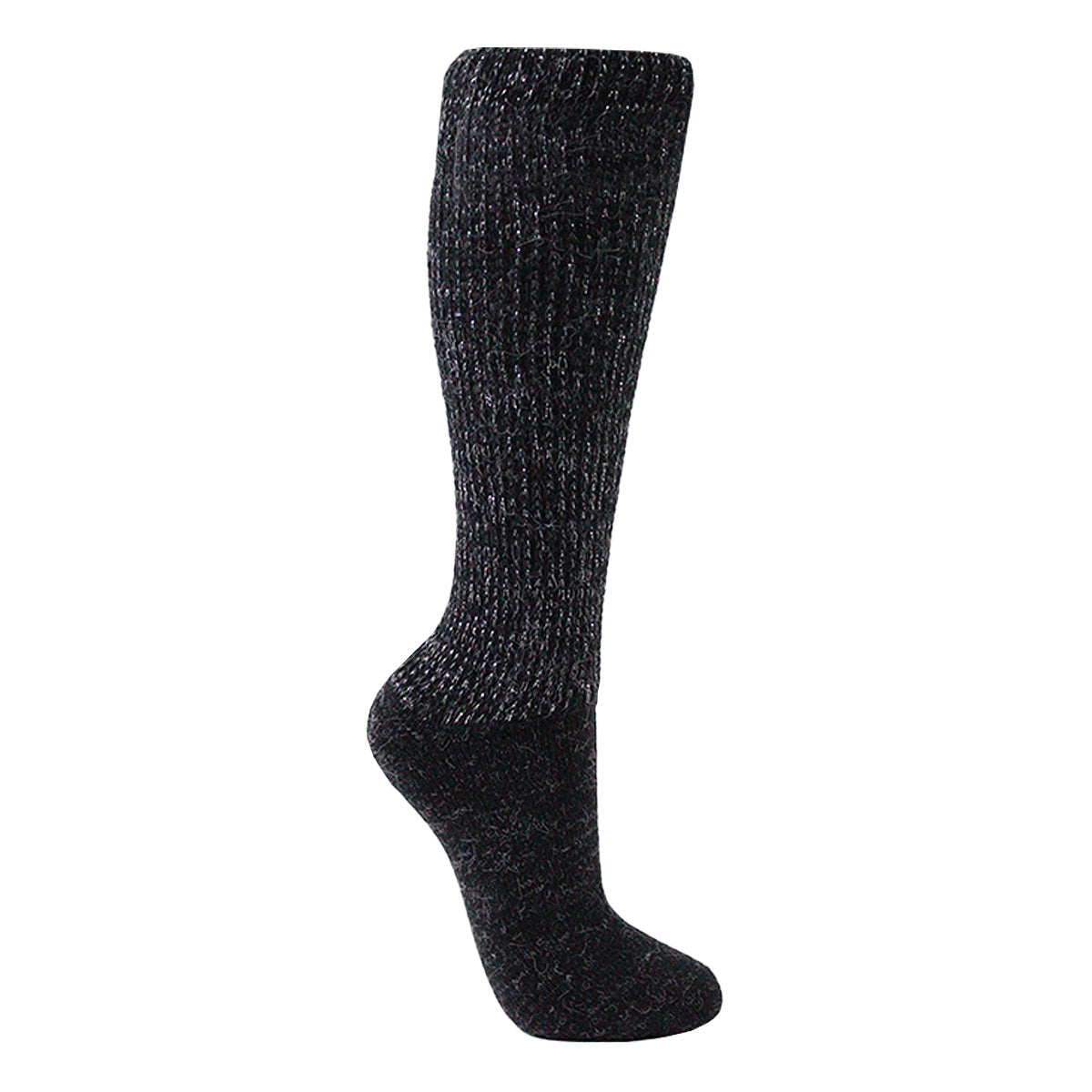 Meia térmica cashmere da Monarch, cano alto.
